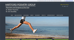 Desktop Screenshot of hartfordpodiatrygroup.com